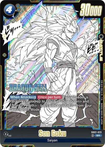 Son Goku - SB02-023 (Holofoil, Super Rare)