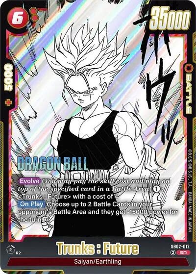 Trunks : Future - SB02-012 (Holofoil, Super Rare)