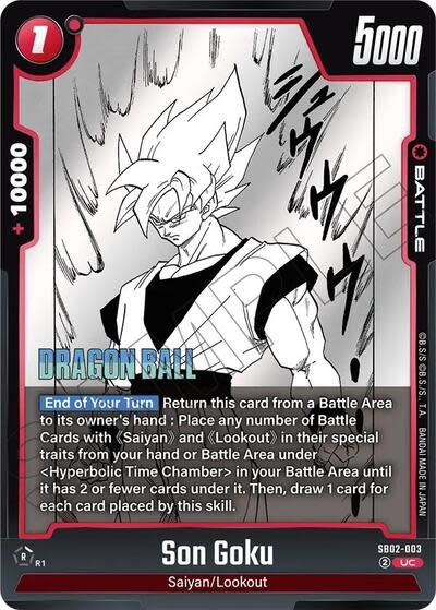 Son Goku - SB02-003 (Holofoil, Uncommon)