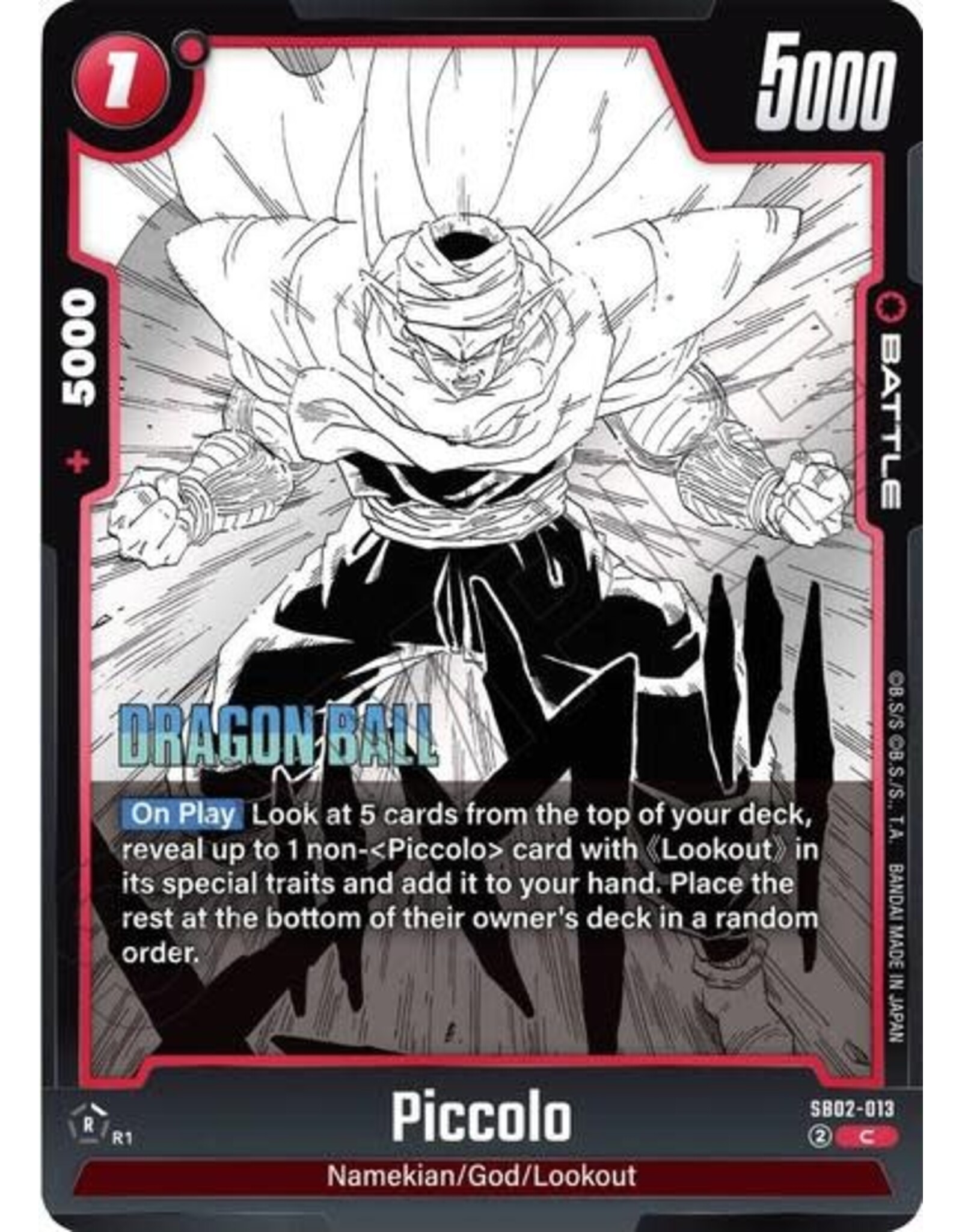 Piccolo - SB02-013 (Holofoil, Common)