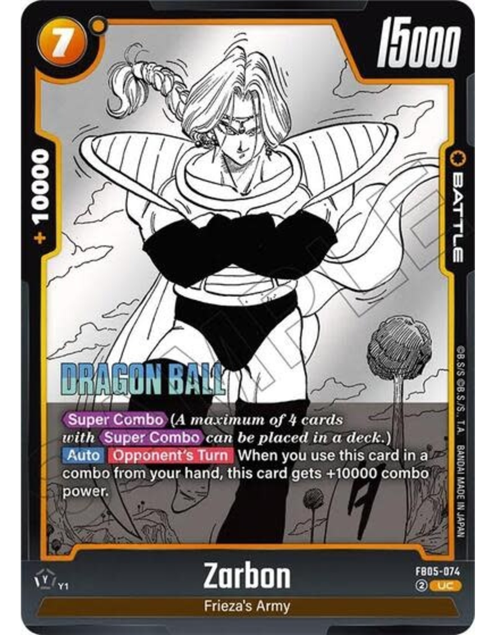 Zarbon - FB05-074 (Holofoil, Uncommon)