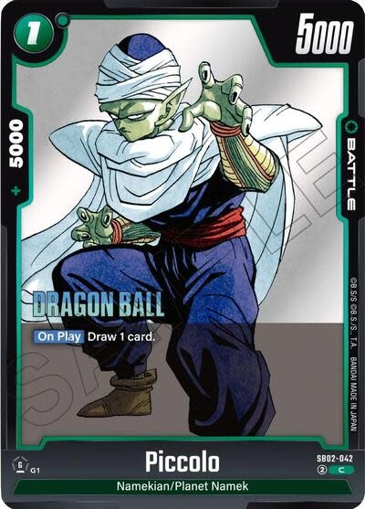 Piccolo - SB02-042 (Holofoil, Common)