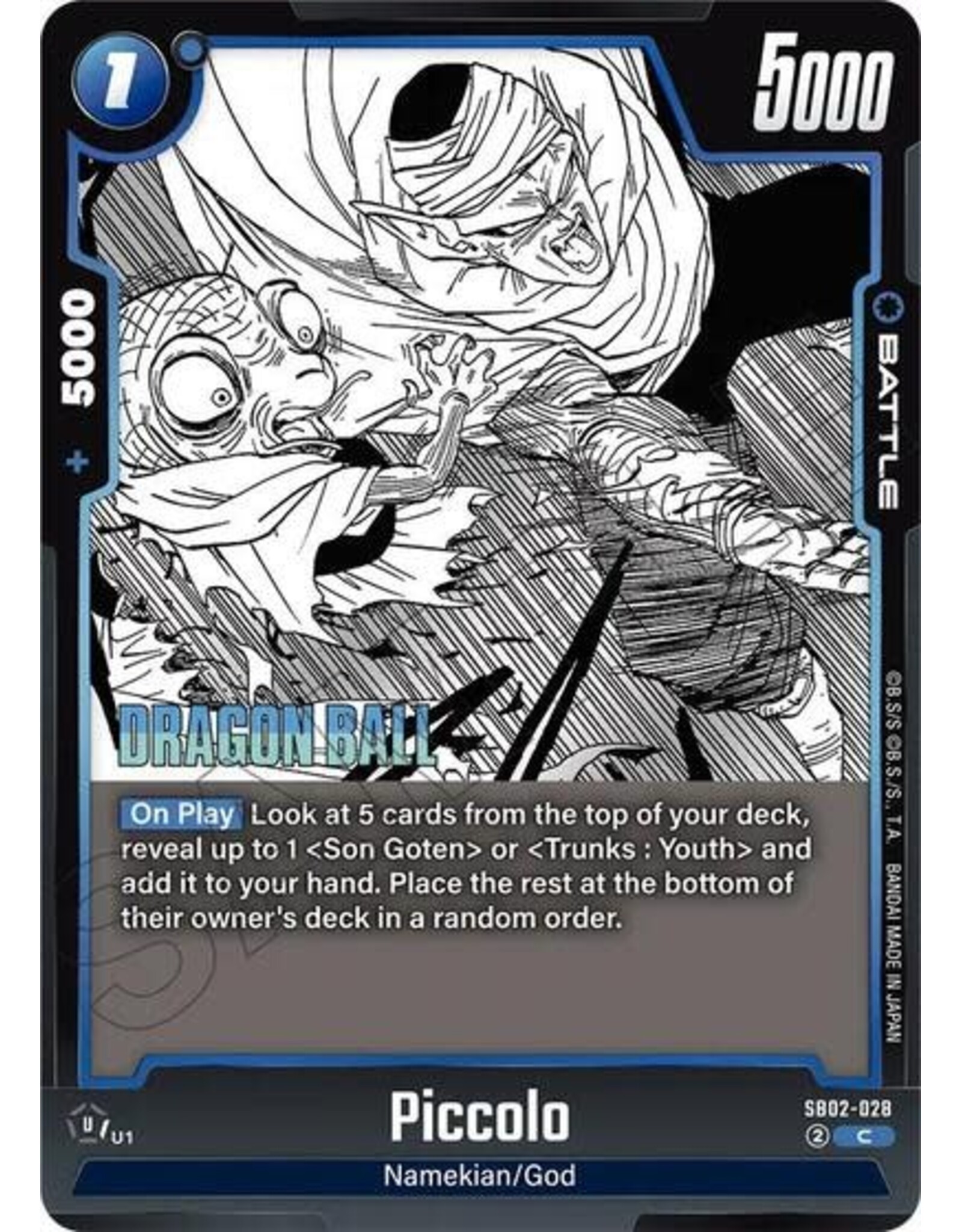 Piccolo - SB02-028 (Holofoil, Common)