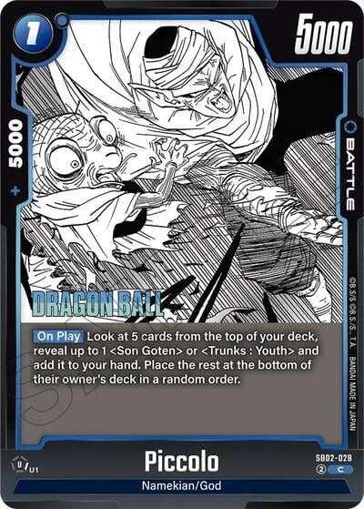 Piccolo - SB02-028 (Holofoil, Common)
