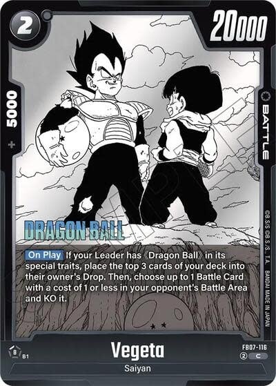 Vegeta - FB07-116 (Holofoil, Common)