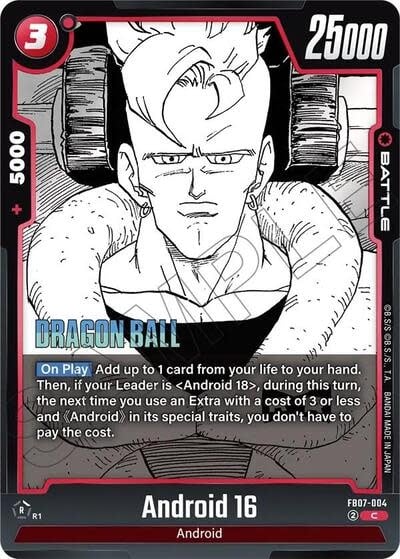 Android 16 - FB07-004 (Holofoil, Common)