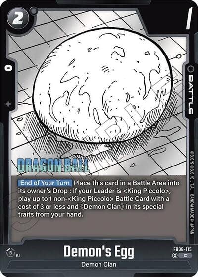 Demon's Egg - FB06-115 (Holofoil, Common)