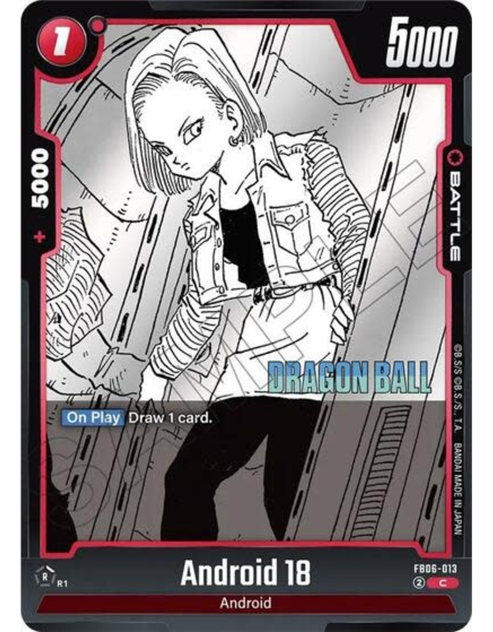 Android 18 - FB06-013 (Holofoil, Common)