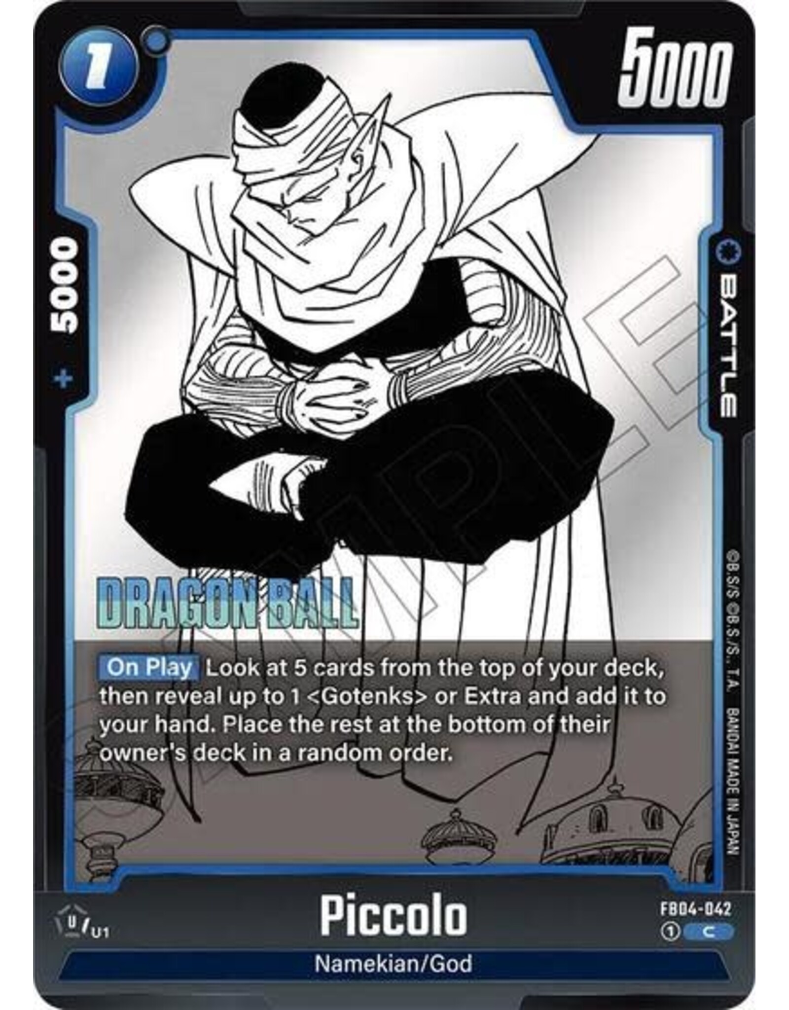 Piccolo - FB04-042 (Holofoil, Common)