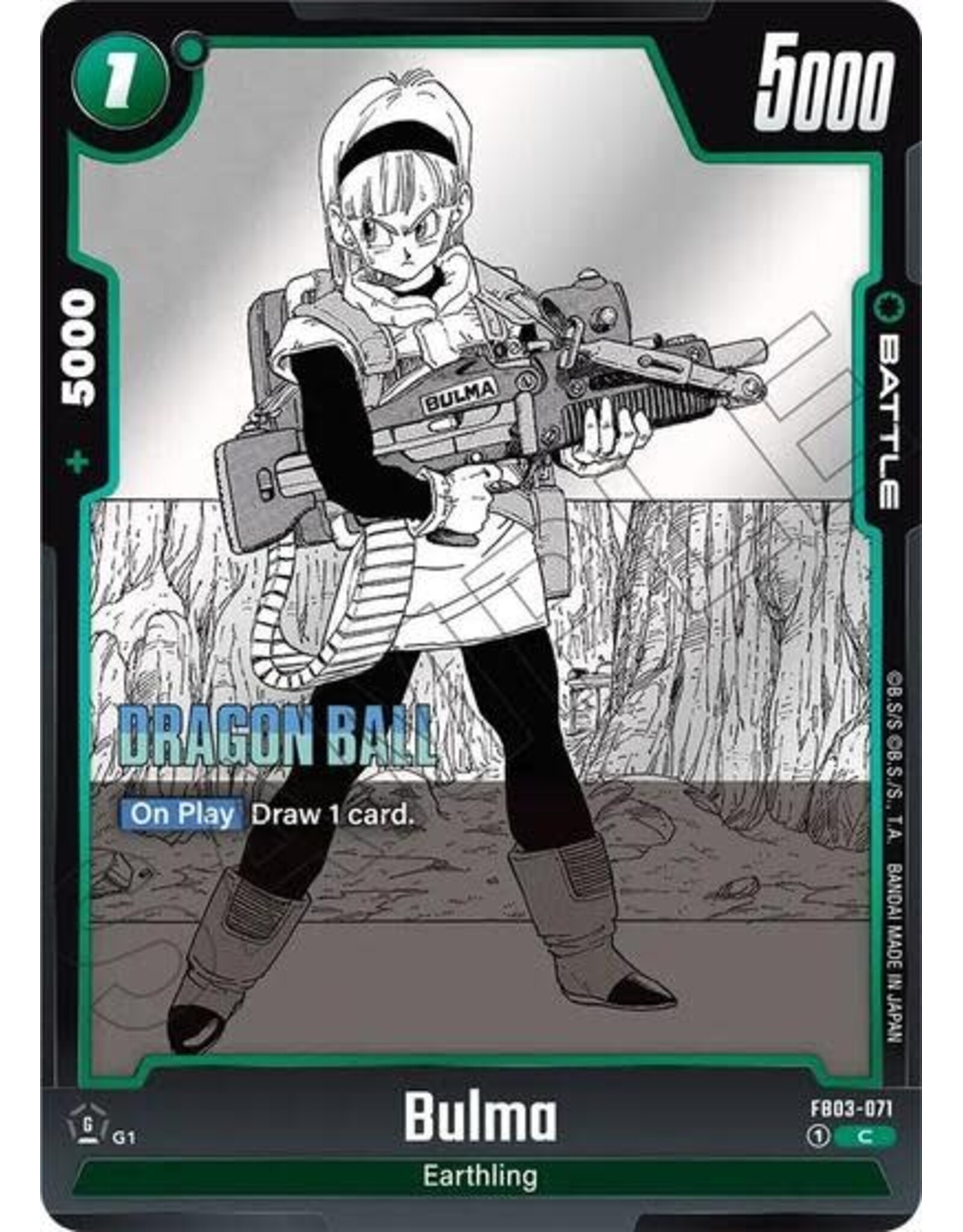 Bulma - FB03-071 (Holofoil, Common)