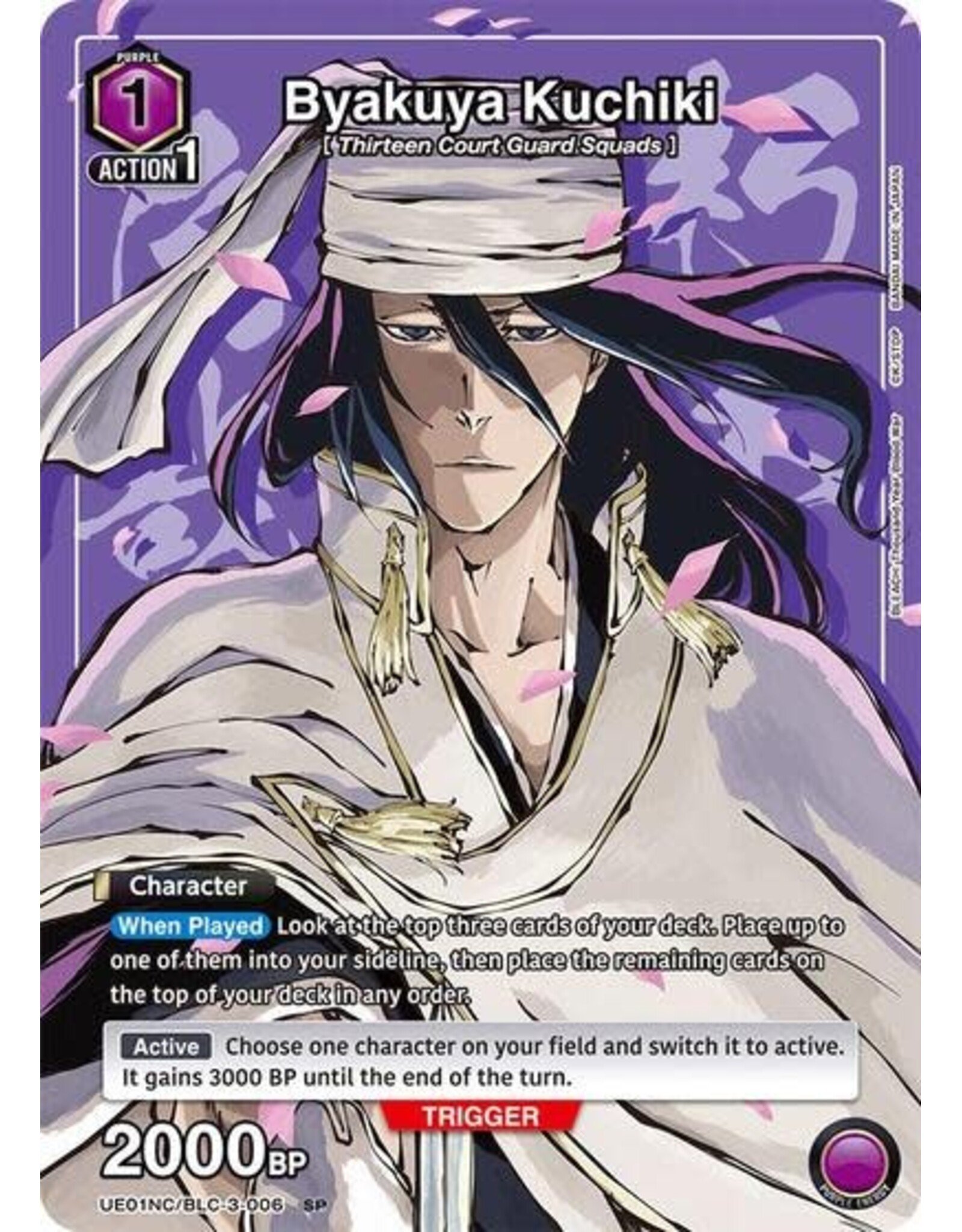 Byakuya Kuchiki - UE01NC/BLC-3-006 (Foil, Special)