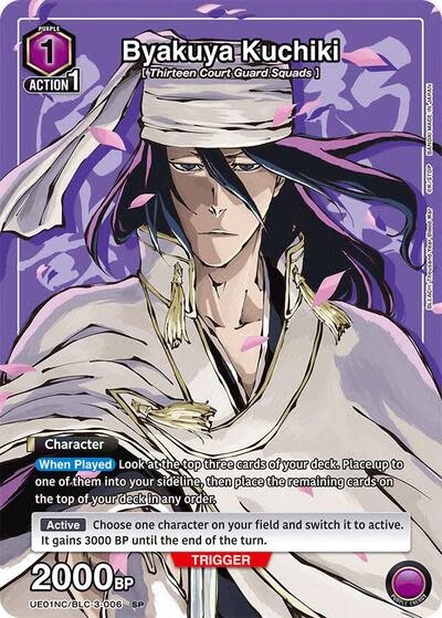 Byakuya Kuchiki - UE01NC/BLC-3-006 (Foil, Special)