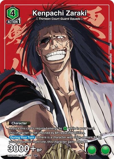Kenpachi Zaraki - UE01NC/BLC-3-008 (Foil, Special)