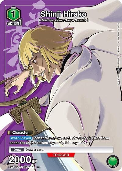 Shinji Hirako - UE01NC/BLC-3-010 (Foil, Special)