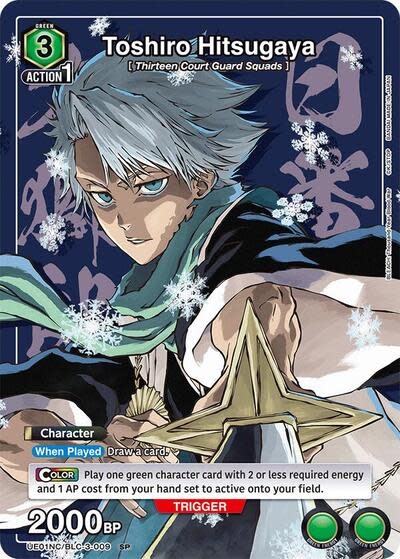 Toshiro Hitsugaya - UE01NC/BLC-3-009 (Foil, Special)
