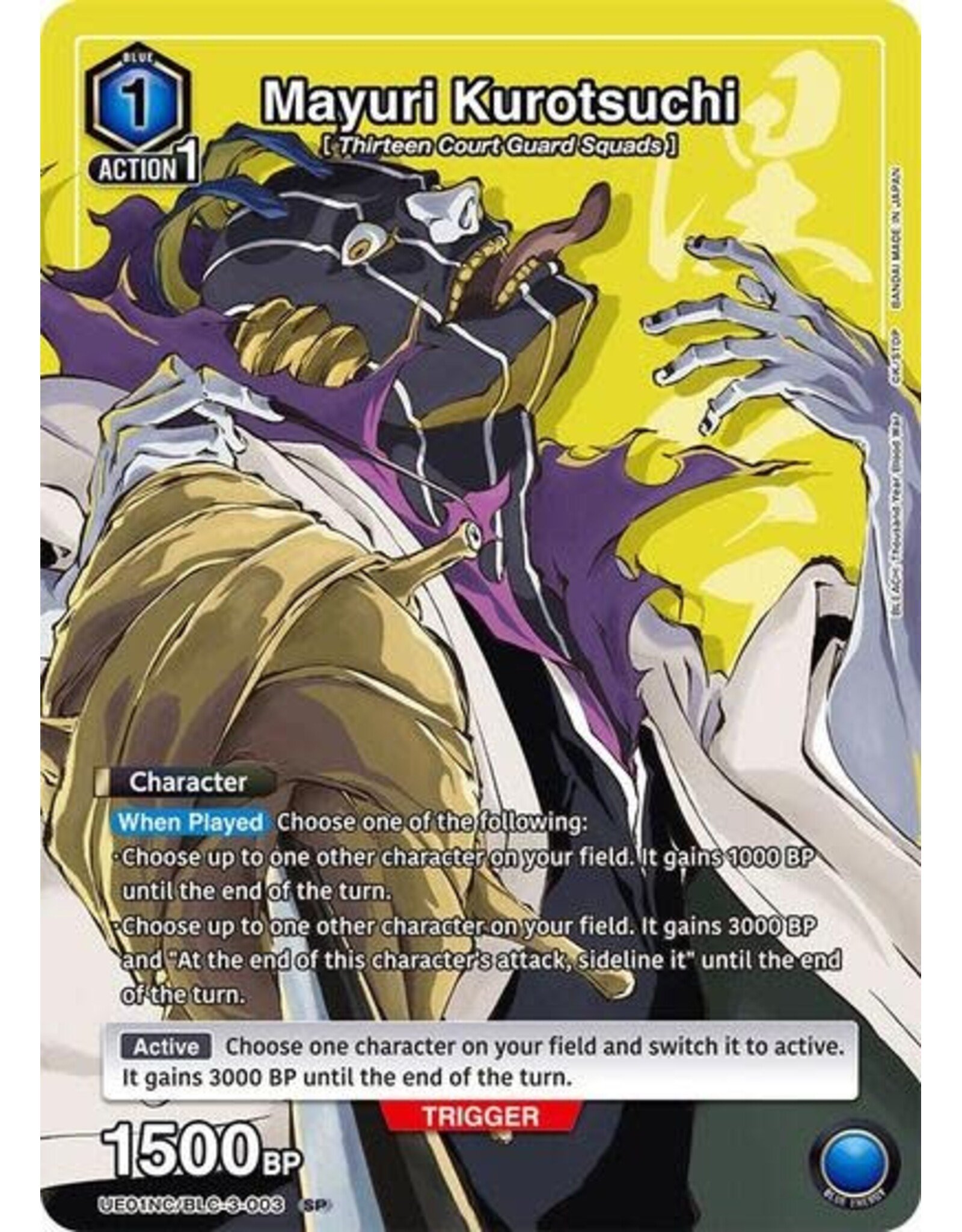 Mayuri Kurotsuchi - UE01NC/BLC-3-003 (Foil, Special)