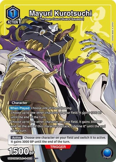 Mayuri Kurotsuchi - UE01NC/BLC-3-003 (Foil, Special)