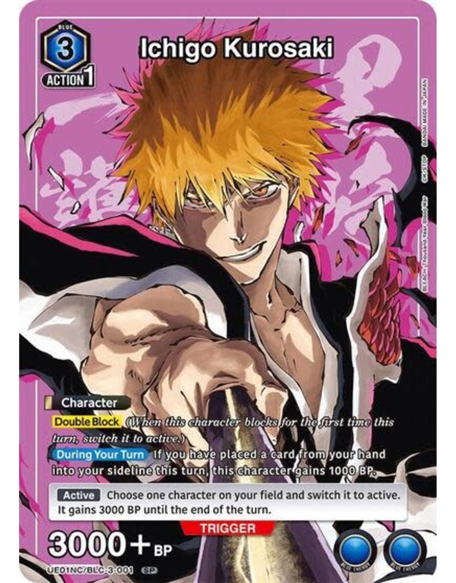Ichigo Kurosaki - UE01NC/BLC-3-001 (Foil, Special)
