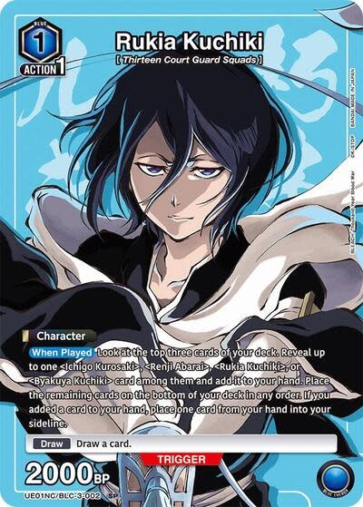 Rukia Kuchiki - UE01NC/BLC-3-002 (Foil, Special)