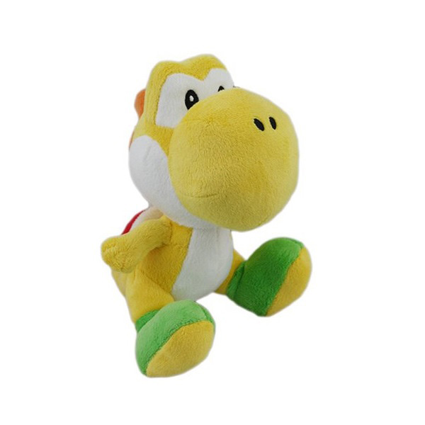 Little Buddy Super Mario Bros - Yellow Yoshi 8" Plush