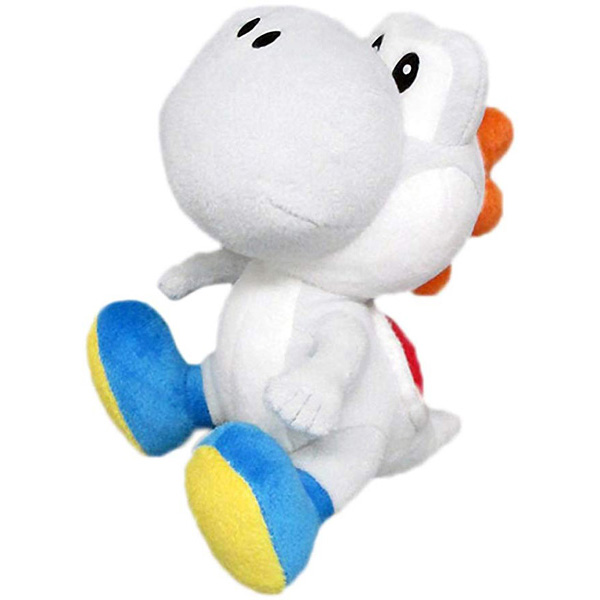 Little Buddy Super Mario Bros - White Yoshi 8" Plush