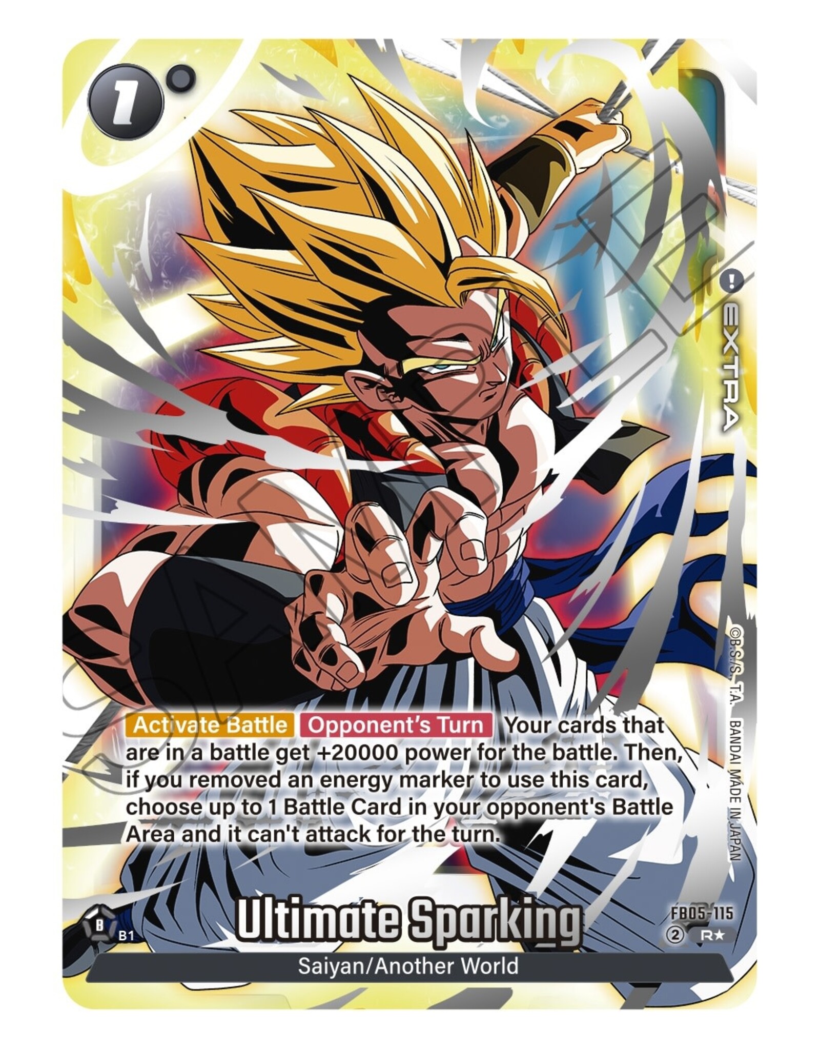 Bandai Dragon Ball Super Fusion World - Card Case and Sleeve Set 2 (Gogeta)