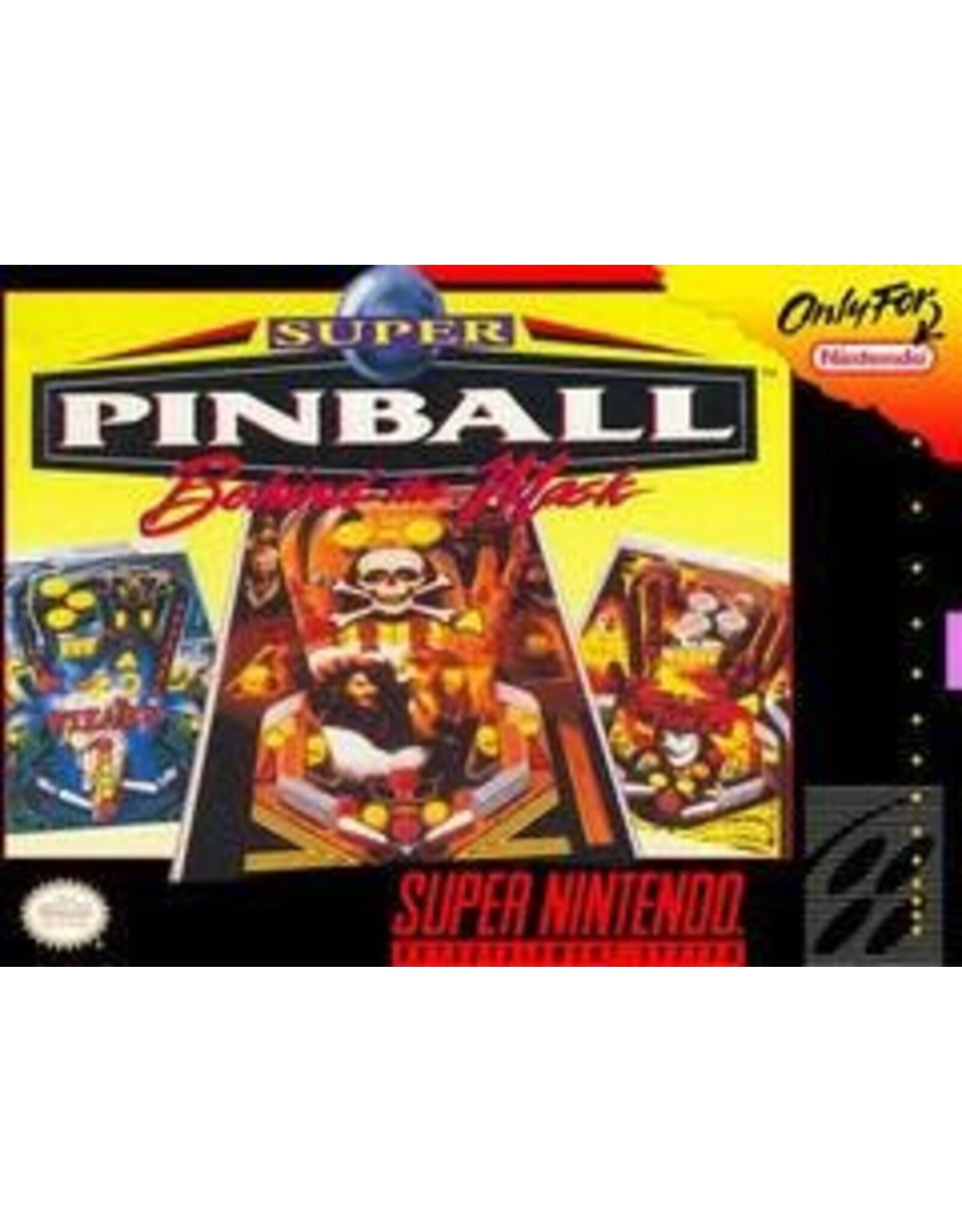 Super Pinball Behind The Mask (SNES) [Cart Only]