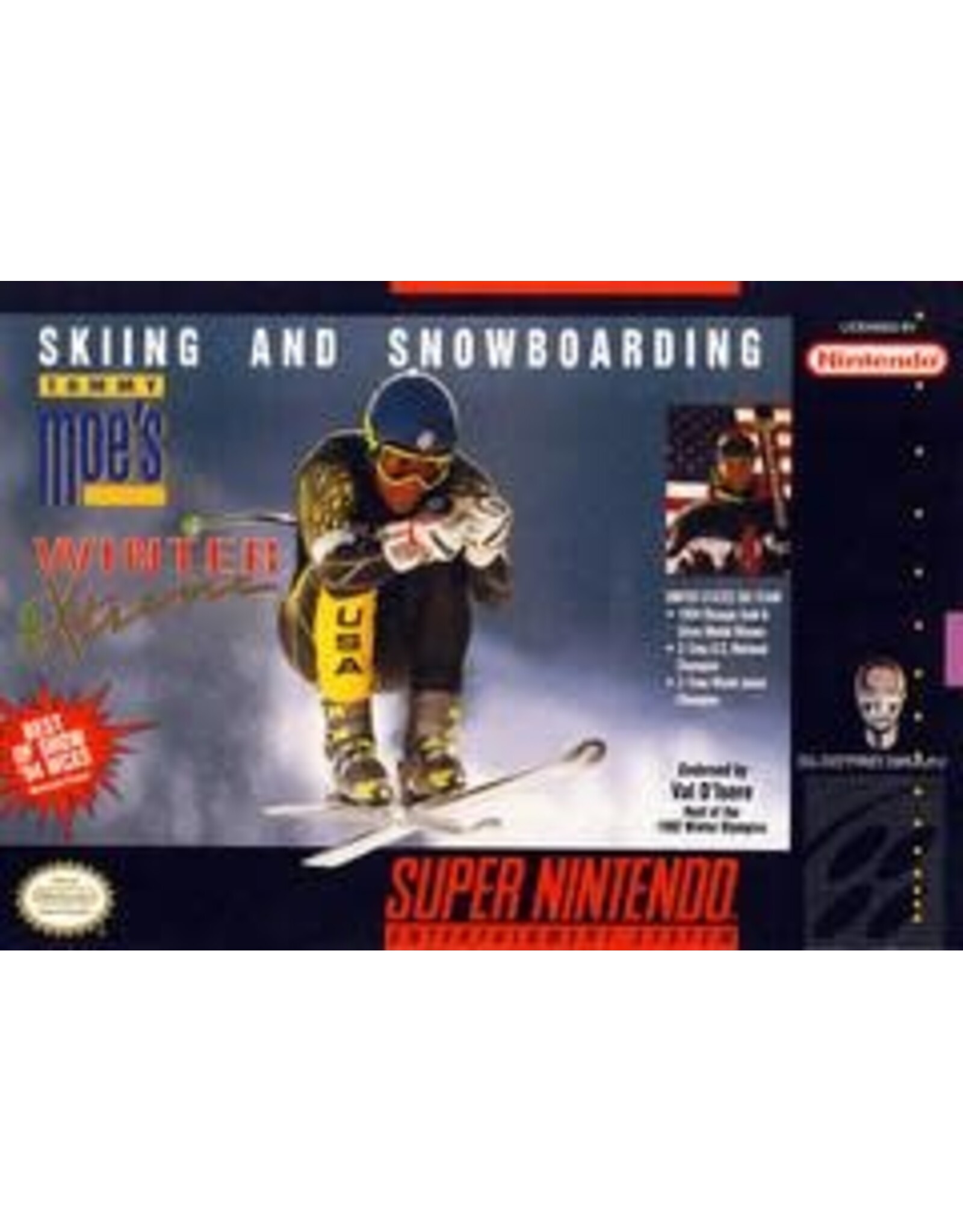 Skiing & Snowboarding: Tommy Moe's Winter Extreme (SNES) [Cart Only]