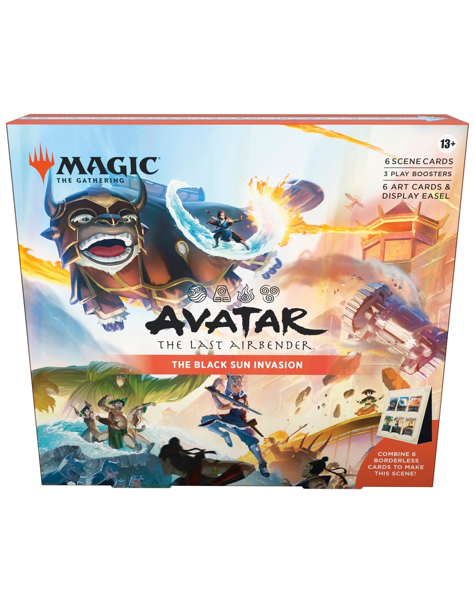 Wizards of the Coast Magic: The Gathering - Avatar: The Last Airbender Scene Box x4
