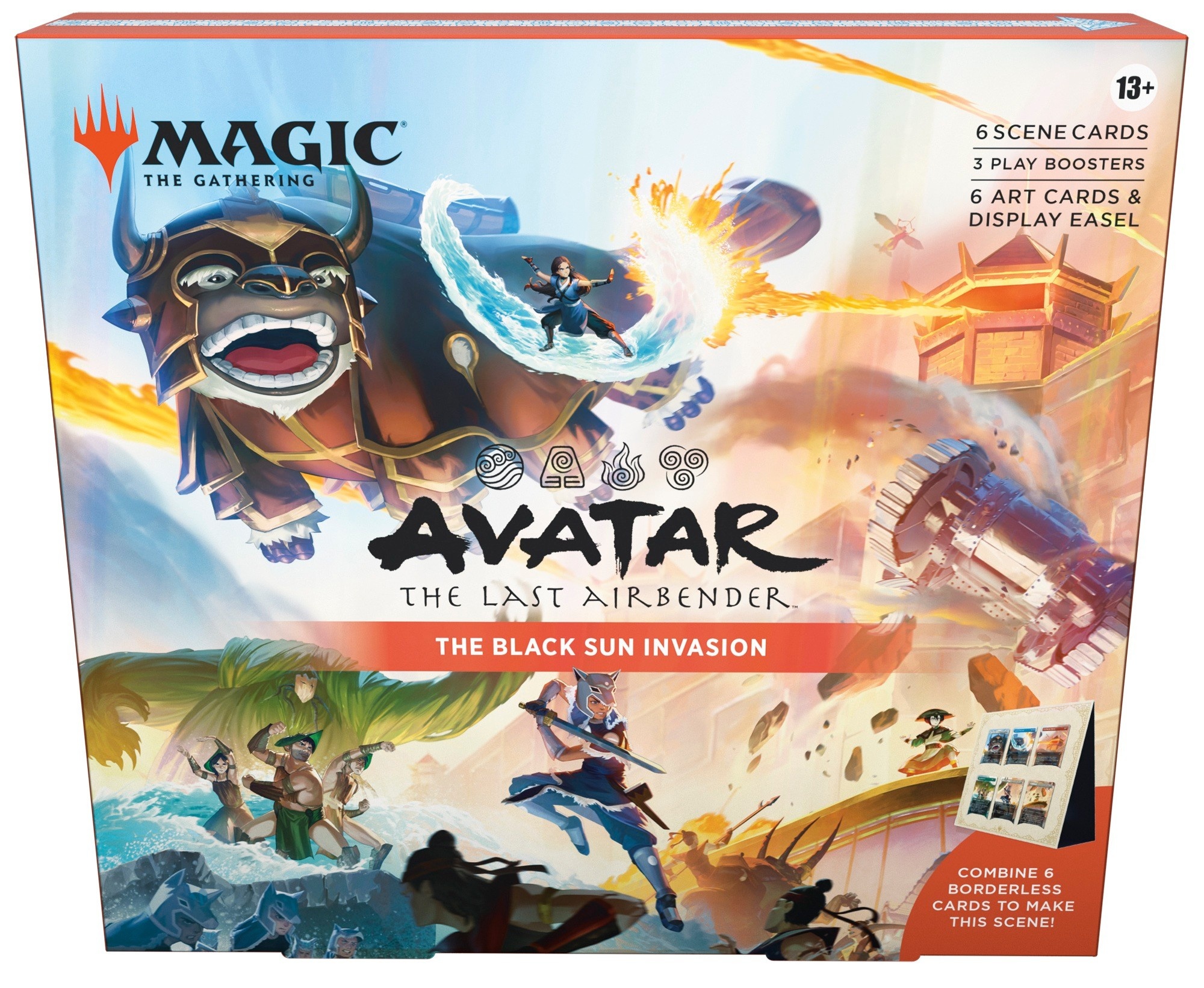 Wizards of the Coast Magic: The Gathering - Avatar: The Last Airbender Scene Box x4
