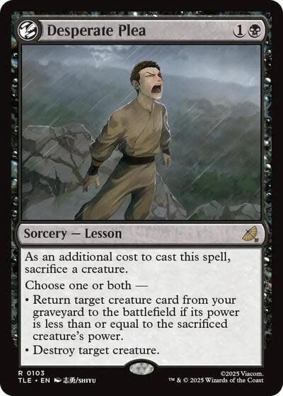 Desperate Plea - 103 (Foil, R)