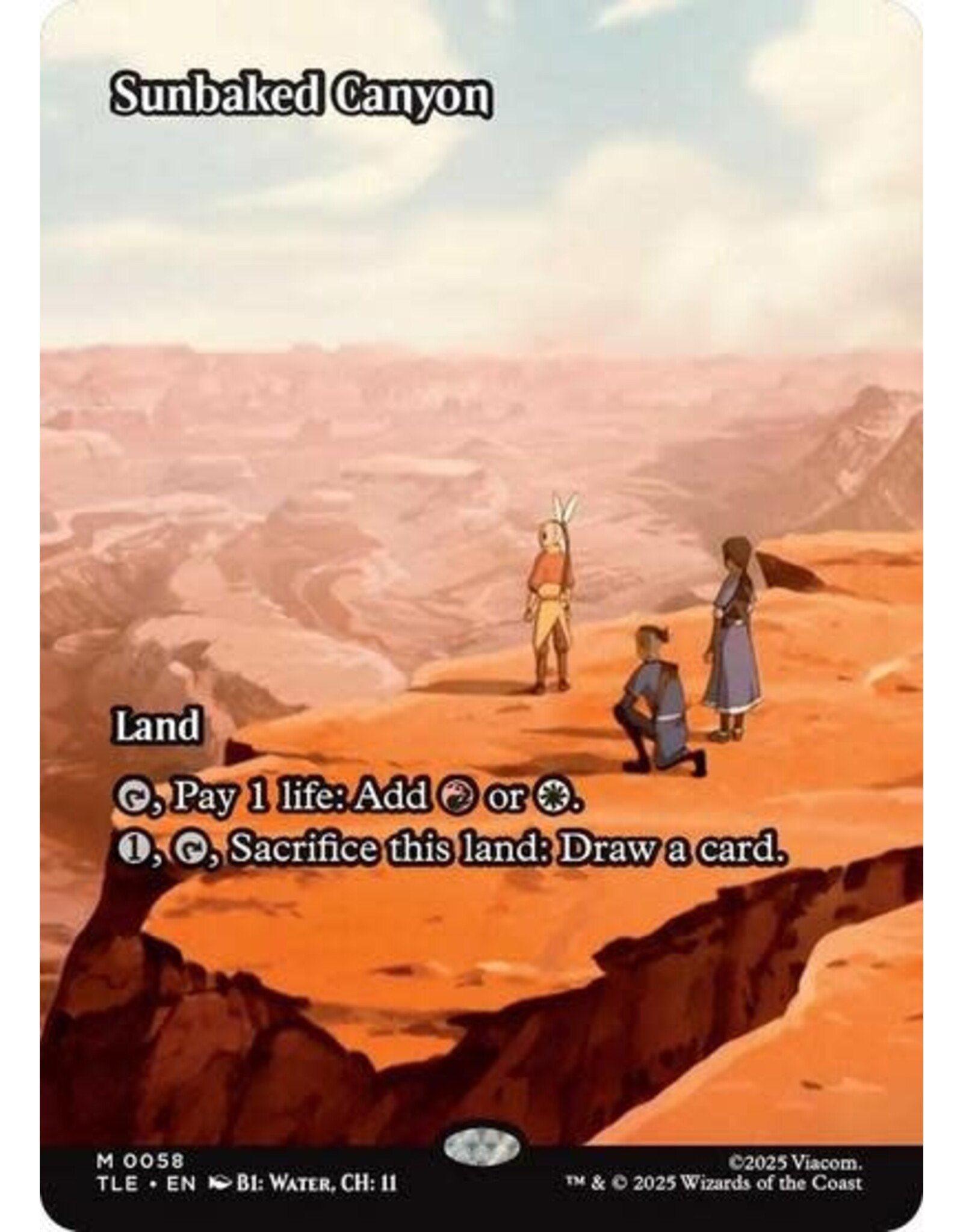 Sunbaked Canyon (Borderless) - 58 (Normal, M)