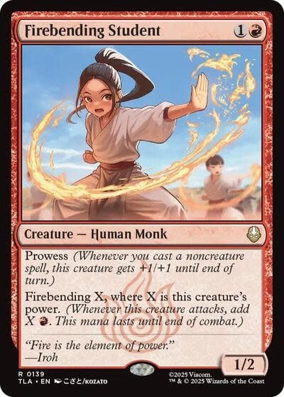 Firebending Student - 139 (Foil, R)