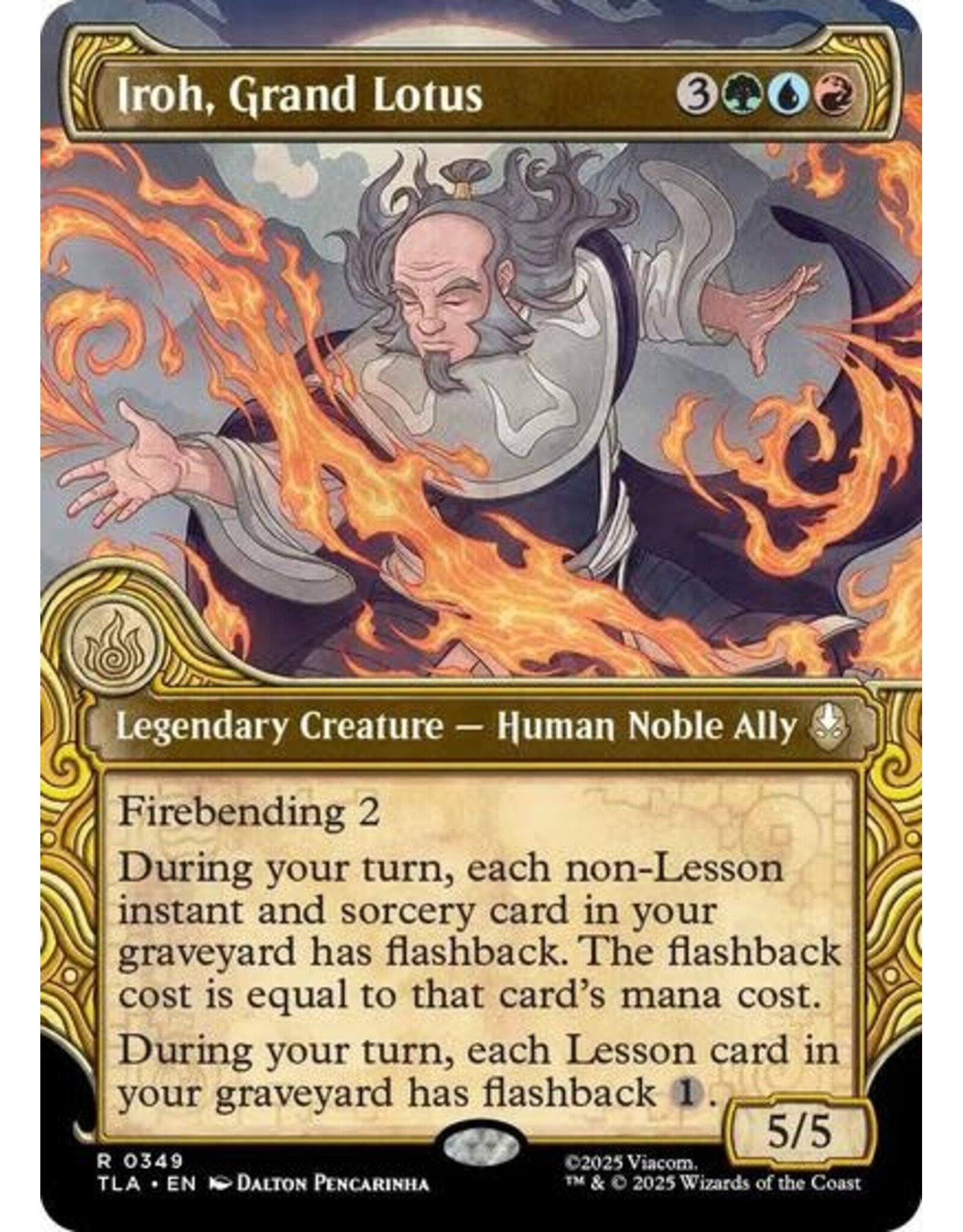 Iroh, Grand Lotus (Showcase) - 349 (Foil, R)