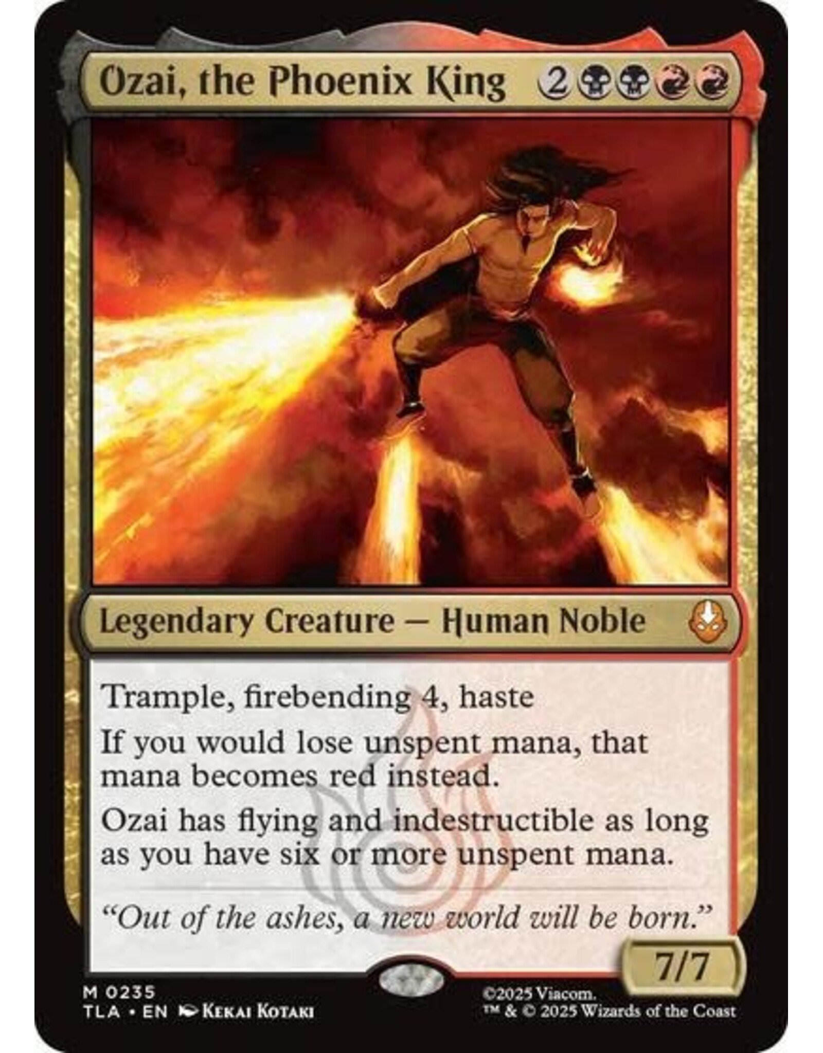 Ozai, the Phoenix King - 235 (Foil, M)