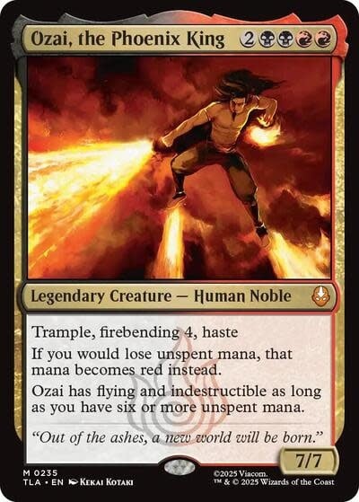 Ozai, the Phoenix King - 235 (Foil, M)