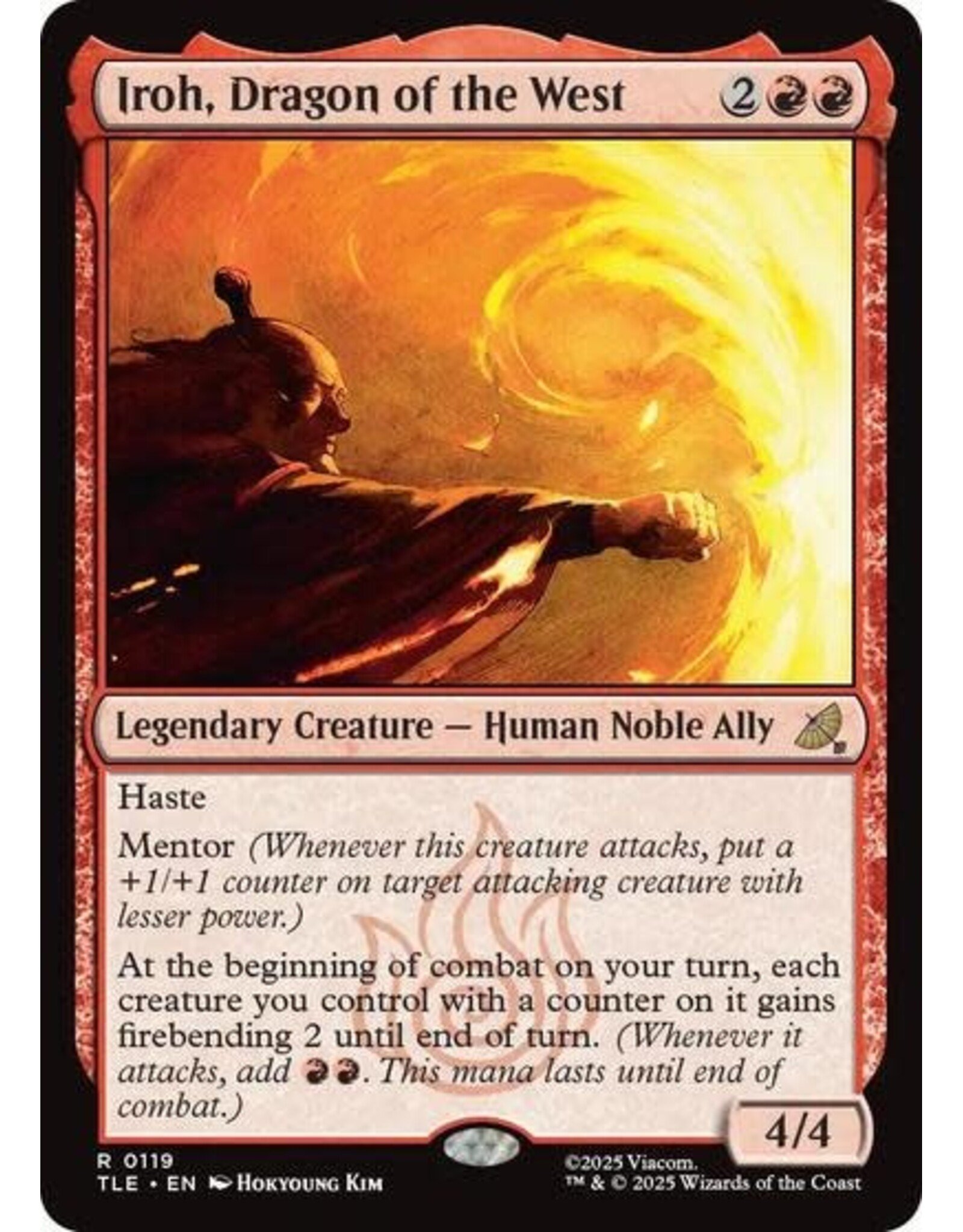 Iroh, Dragon of the West - 119 (Foil, R)