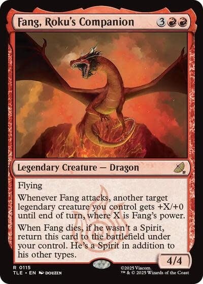 Fang, Roku's Companion - 115 (Foil, R)