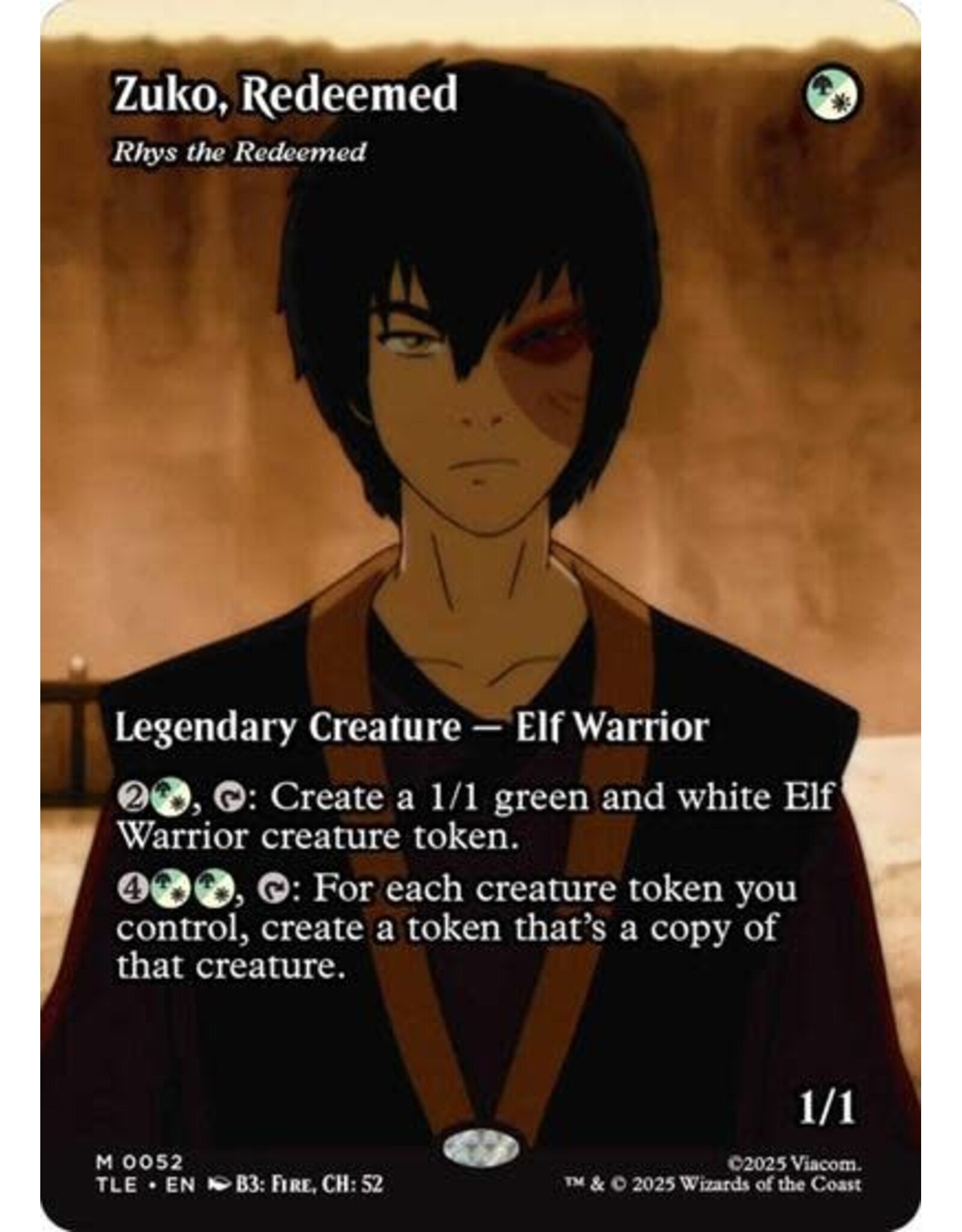 Zuko, Redeemed - Rhys the Redeemed (Borderless) - 52 (Foil, M)