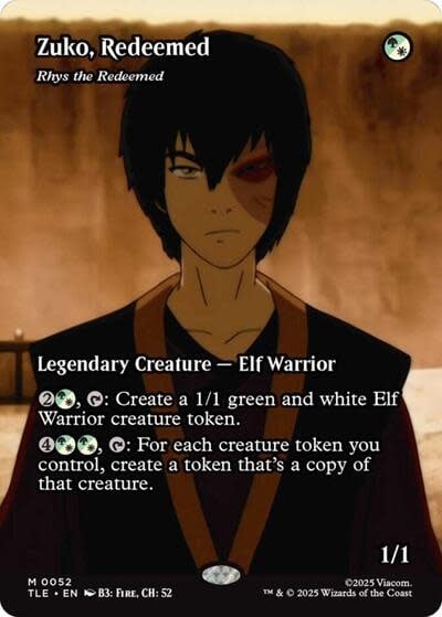 Zuko, Redeemed - Rhys the Redeemed (Borderless) - 52 (Foil, M)