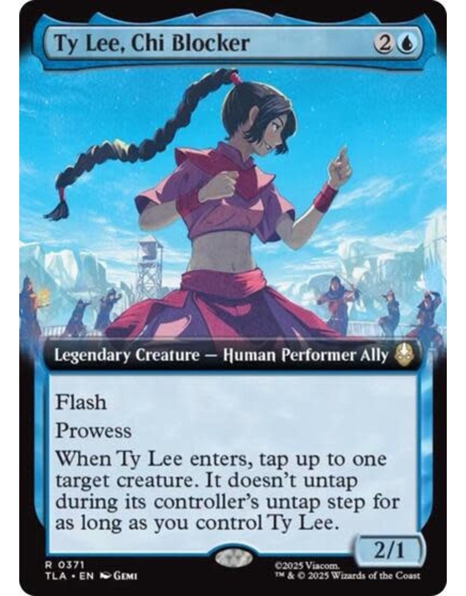 Ty Lee, Chi Blocker (Extended Art) - 371 (Foil, R)