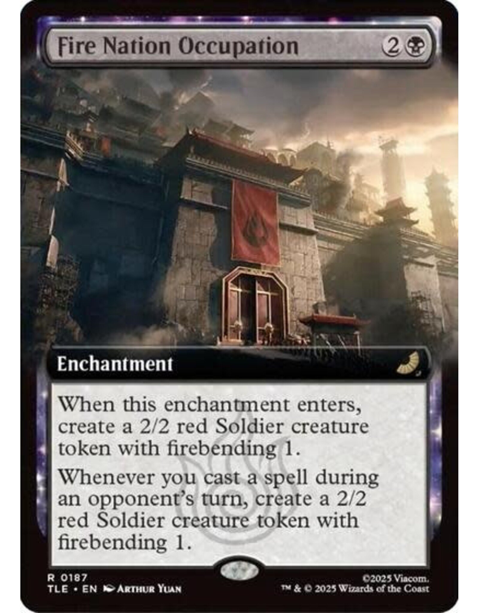 Fire Nation Occupation (Extended Art) - 187 (Normal, R)