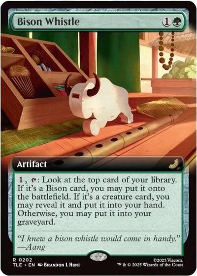 Bison Whistle (Extended Art) - 202 (Foil, R)