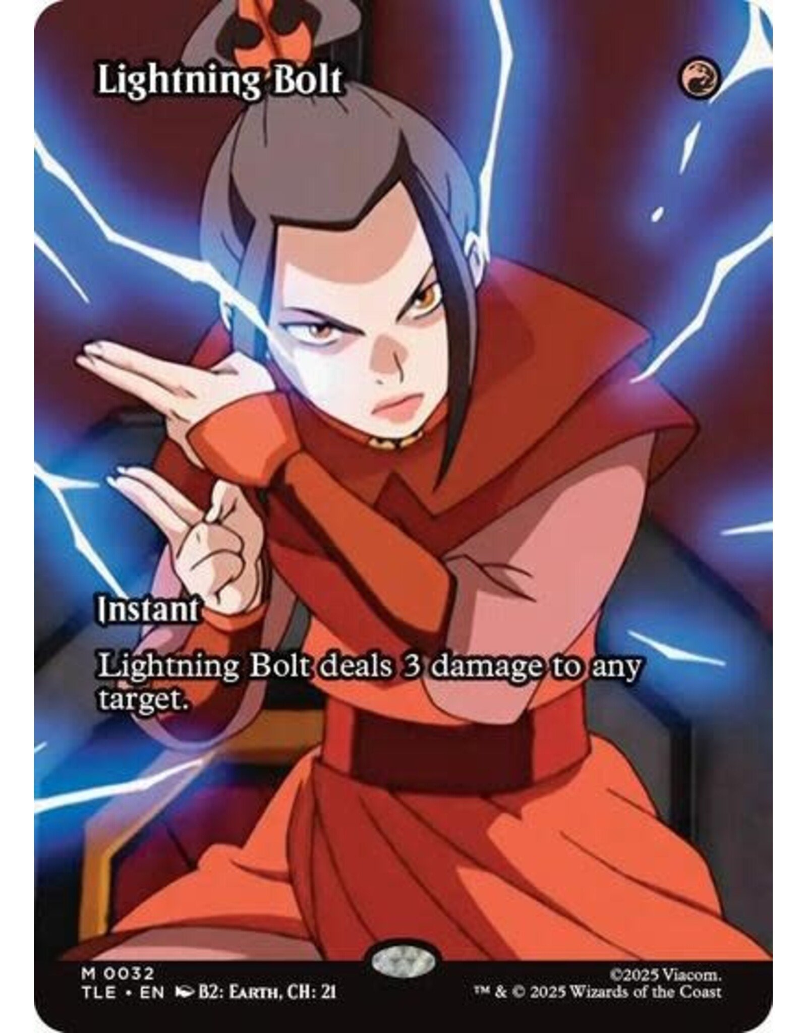 Lightning Bolt (Borderless) - 32 (Normal, M)