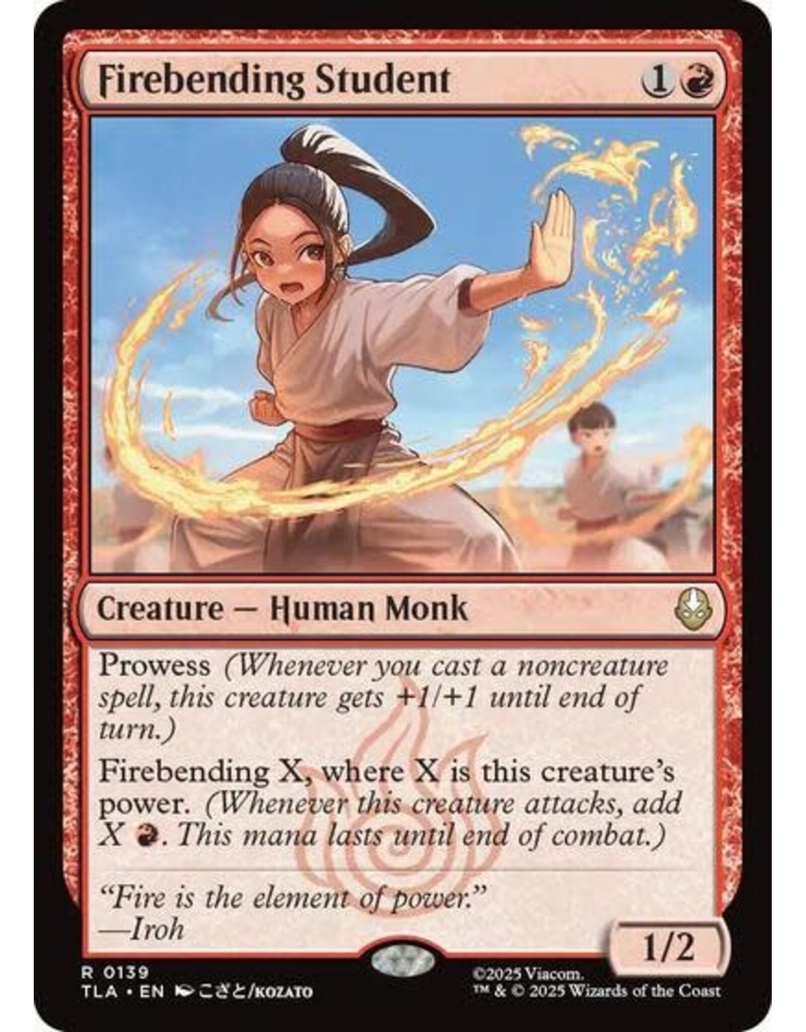 Firebending Student - 139 (Foil, R)