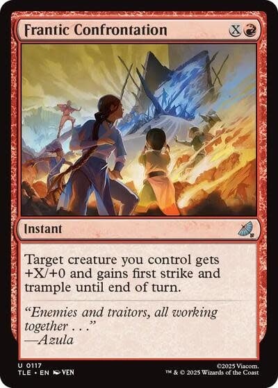 Frantic Confrontation - 117 (Foil, U)