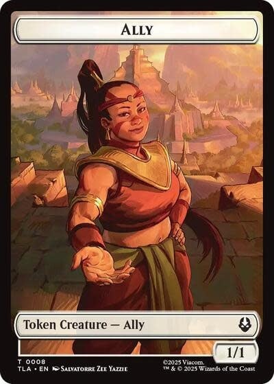 Ally (0008) // Clue (0016) Double-Sided Token - 8 // 16 (Foil, T)