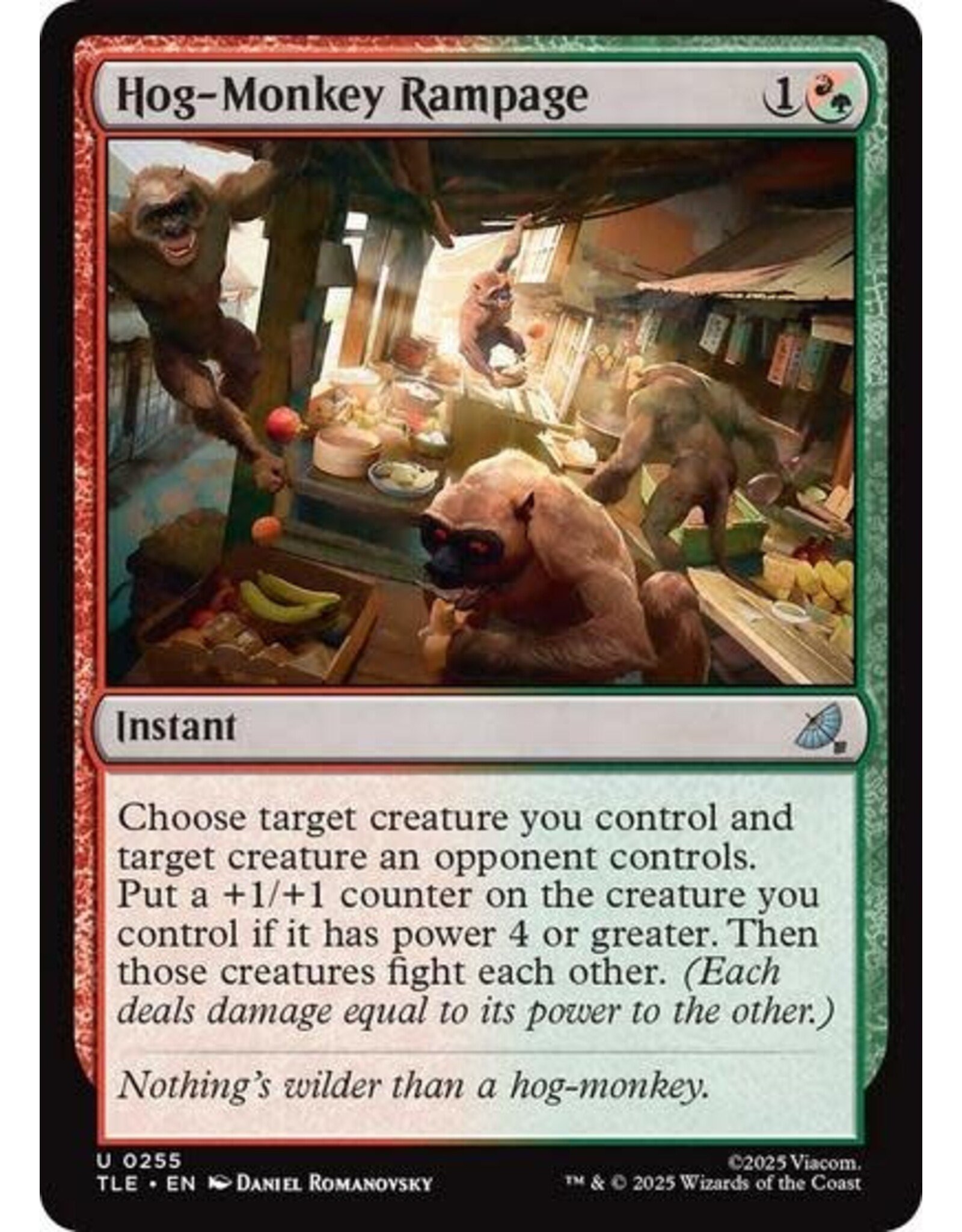 Hog-Monkey Rampage - 255 (Foil, U)