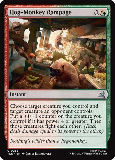 Hog-Monkey Rampage - 255 (Foil, U)