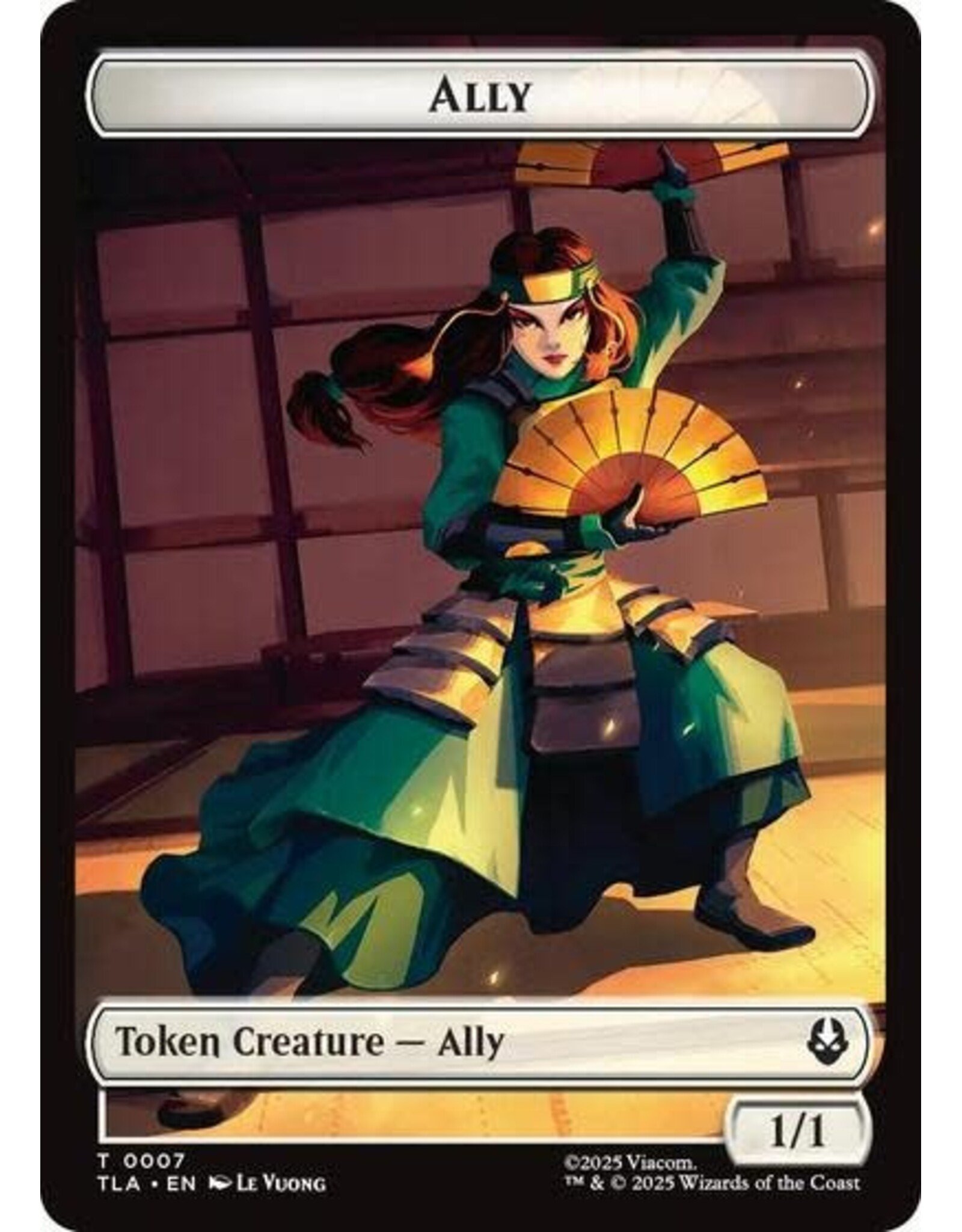 Ally (0007) // Clue (0018) Double-Sided Token - 7 // 18 (Foil, T)